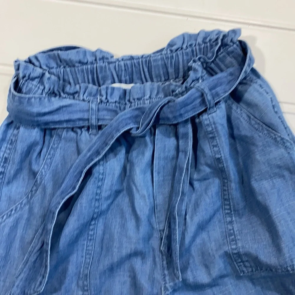 Boden Kids Tie-Waist Chambray Jogger 11Y - Picture 4 of 8